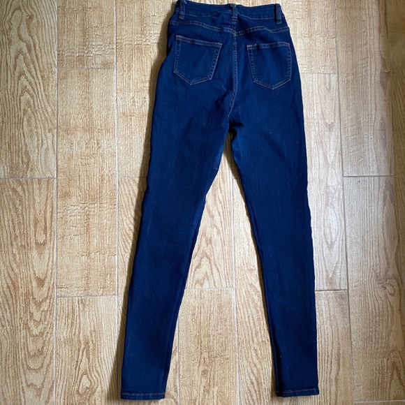 Dark Wash High Waisted Jeans - Picture 5 of 6
